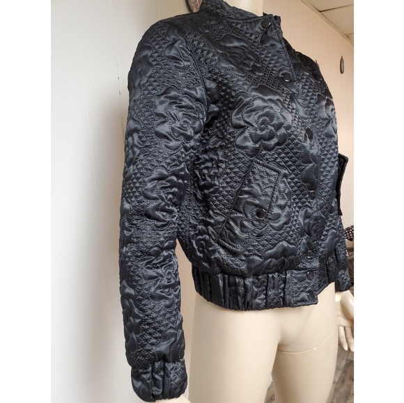 *SOLD* Forever 21 Quilted Bomber Jacket - Picture 2 of 3